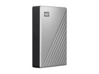 WD My Passport Ultra Mac 6TB Silver USB-C/USB3.0 HDD 6,35cm 2,5Zoll Metal finish RTL portable external