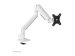 NEOMOUNTS Next Slim Desk Mount single display topfix clamp/grommet white