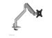 NEOMOUNTS Next Slim Desk Mount single display topfix clamp/grommet silver