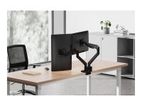 NEOMOUNTS Next Slim Desk Mount double display topfix...