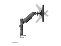 NEOMOUNTS Next One SL Desk Mount double display sliding VESA topfix clamp/grommet black