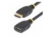 STARTECH.COM 1m HDMI 2.0 Verlängerungskabel High Speed HDMI Kabel 4K 60Hz Arc HDMI Verlängerungskabel HDMI Adapter M/F