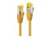 LINDY 15m RJ45 S/FTP LSZH Cable Yellow