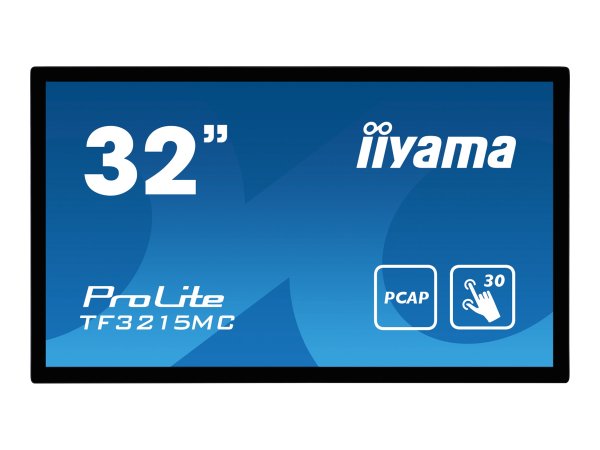 IIYAMA TF3215MC-B2 Monitor 80,01cm 31,5Zoll VA touchscreen Full HD HDMI