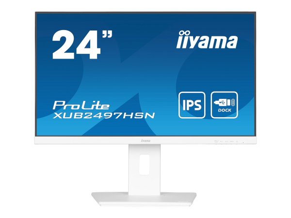 IIYAMA XUB2497HSN-W1 60,45cm 23,8Zoll IPS FHD 100Hz 250cd/m2 1ms HDMI DP Speakers