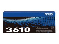 BROTHER TN-3610 Super High Yield Black Toner Cartridge...