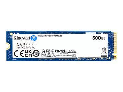 KINGSTON 500GB NV3 M.2 2280 PCIe 4.0 NVMe SSD