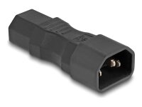 DELOCK Netzadapter IEC 60320 - C14 auf C13 Stecker /...