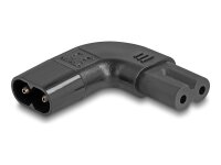 DELOCK Netzadapter IEC 60320 - C8 auf C7 Stecker / Buchse...