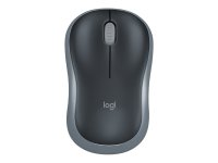 LOGITECH M185 Mouse optical wireless 2.4 GHz USB wireless receiver grey