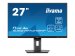 IIYAMA XUB2797UHSNP-B1 68,58cm 27Zoll IPS UHD 350cd/m2 4ms 15cm height adj. Stand HDMI DP USB-C Dock LAN Speakers