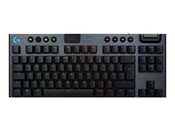 LOGITECH G915 X LIGHTSPEED TKL Wireless Gaming Keyboard Black (DE)