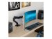 ERGOTRON HX Arm With Very Heavy Duty Pivot Desk Mount Black für 1000 R Curved Monitore