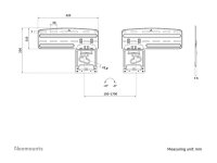 NEOMOUNTS Wall Mount for Samsung QMC QMB and QHC signage displays