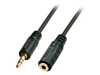 LINDY Audiokabel Stereo 3,5mm male / 3,5mm female 2m...