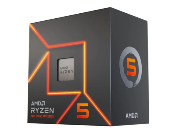 AMD Ryzen 5 7600 5.1GHz AM5 6C/12T 65W 38MB with Wraith Stealth Cooler BOX