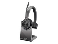 HP Poly Voyager 4310 UC Monaural Headset +BT700 USB-A Adapter +Charging Stand