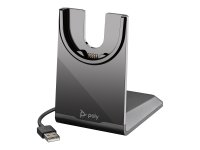 HP Poly Voyager Focus 2 UC Headset +USB-A to USB-C Cable +Charging Stand