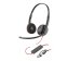 HP Poly Blackwire 3220 Stereo USB-C Headset +USB-C/A Adapter