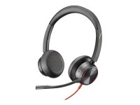 HP Poly Blackwire 8225 Stereo USB-C Headset +USB-C/A...