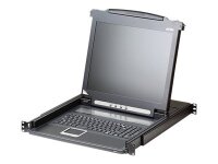 ATEN CL1000M KVM-Konsole 43cm LCD VGA PS/2 Tastaturlayout D