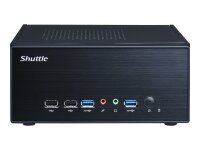 SHUTTLE Barebone XPC slim XH510G2 black Socket LGA1200 2x32GB DDR4 SO-DIMM 4xUSB 3.2 4xUSB 2.0 VGA HDMI 2.0 PCI-Express v2.0 X1 noOS