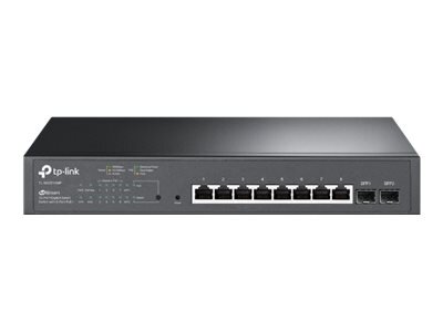 TP-LINK SG2210MP Omada 10-Port PoE+ Gigabit Smart Switch 8× Gigabit PoE+ Ports 2× Gigabit SFP Slots 150W PoE Power