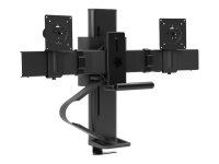 ERGOTRON TRACE Desk Dual Monitor Mount with Slim-Profile...