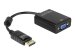 DELOCK Adapter DP-St > VGA-Bu 22,5cm black