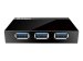 D-LINK DUB-1340 4-Port USB 3.0 Hub bis zu 5 Gbit/s zur Erweiterung von PC/Laptop mit vier USB 3.0 Ports inkl. Steckernetzteil