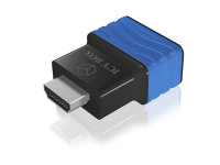 ICY BOX IB-AC516 HDMI zu VGA Adapter unterstuetzt Plug and Play bei maximaler Aufloesung von 1920 x 1200 bei 60 Hz Full HD