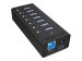 ICY BOX IB-AC618 7 Port USB HUB unterstuetzt USB 3.0 mit 1x Ladeport