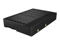 ICY BOX IB-2536StS Festplatten Konverter fuer 6,35cm 2,5 zoll Festplatten zu 7,62cm 3 zoll unterstuetzt SATA III 6 Gbit/s