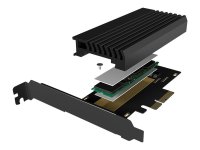 ICY BOX PCIe-Karte M.2 NVMe IB-PCI214M2-HSL unterstuetzt...