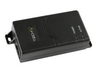 TECHLY High Power PoE+ Injektor 1 x 30 W IEEE 802.3at/af PoE+/PoE 10/100/1000 - Power over Ethernet