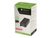 TECHLY High Power PoE+ Injektor 1 x 30 W IEEE 802.3at/af PoE+/PoE 10/100/1000 - Power over Ethernet