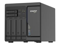 QNAP TS-h686-D1602-8G Intel Xeon D-1602 8GB RAM 4x2.5GbE 3xUSB3.2 4+2 2,5Zoll/3,5Zoll SATA 6Gbps