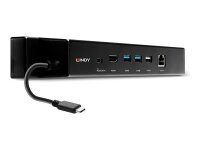 LINDY USB 3.2 Gen 2 Typ C Mini Docking Einfacher Anschluss mehrerer Peripheriegeräte am MS Surface