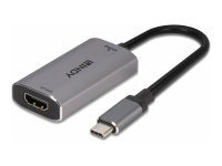 LINDY Verbindet USB Typ C auf HDMI 8K Konverter ein 8K-HDMI-Display mit dem USB-Port Typ C eines Rechners