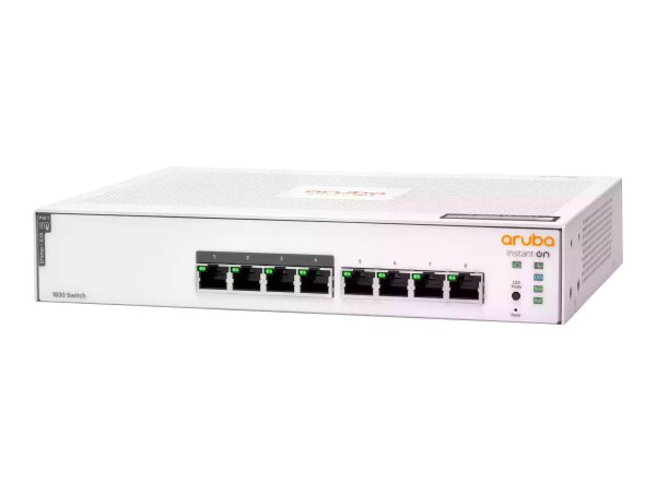 HPE Networking Instant On Switch 8p Gigabit CL4 PoE 65W 1830 EU en