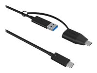 ICY BOX IB-CB033 USB 3.2 Gen2 Kabel Type-C zu Type-A und...