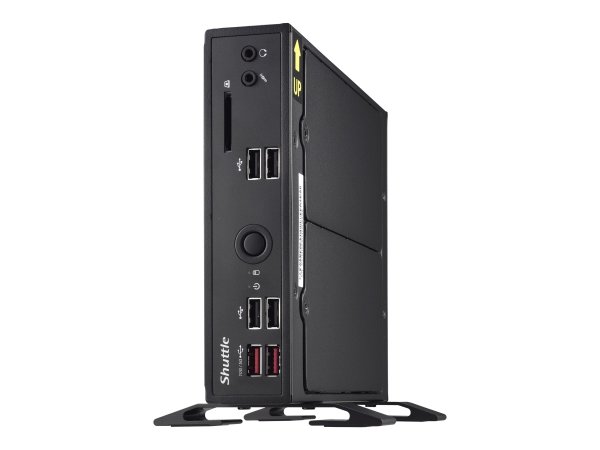 SHUTTLE Barebone XPC slim i3-10110U DS20U3 V2 2xSODIMM DDR4 2xM.2 1xSATA 1xHDMI 1xDP 1xVGA