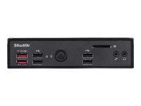 SHUTTLE Barebone XPC slim i3-10110U DS20U3 V2 2xSODIMM DDR4 2xM.2 1xSATA 1xHDMI 1xDP 1xVGA