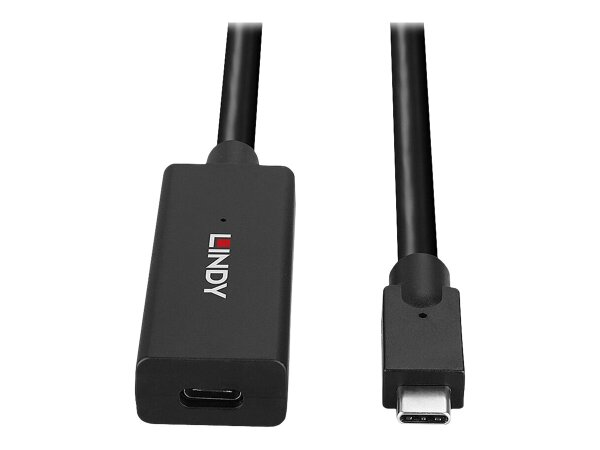 LINDY 5m USB 3.2 Gen 2 C/C Aktivverlängerung