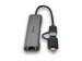 LINDY USB 3.2 Gen 1 Hub & Gigabit Ethernet Converter